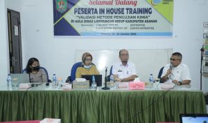 Sekretaris Daerah Kabupaten Asahan Buka In House Training Validasi