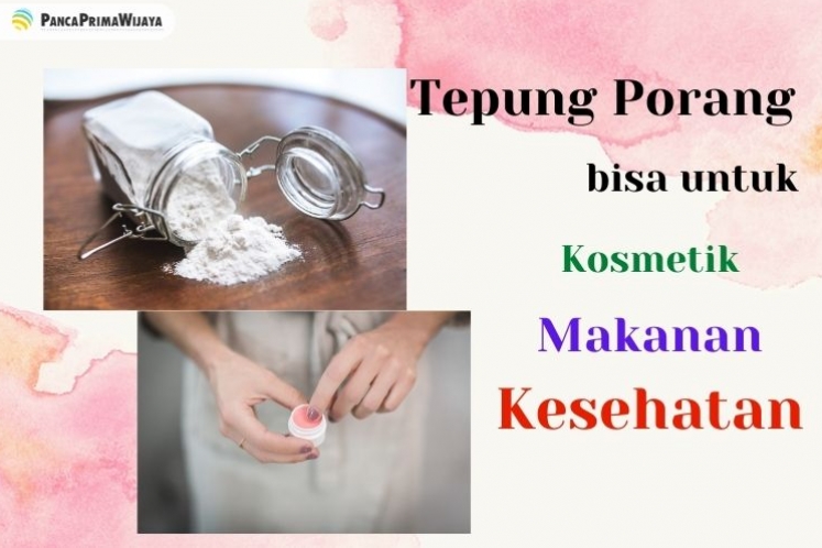 Kegunaan Dan Cara Buat Tepung Porang